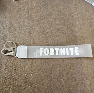 Fortnite lanyard Keychain industrial lettering  10"
